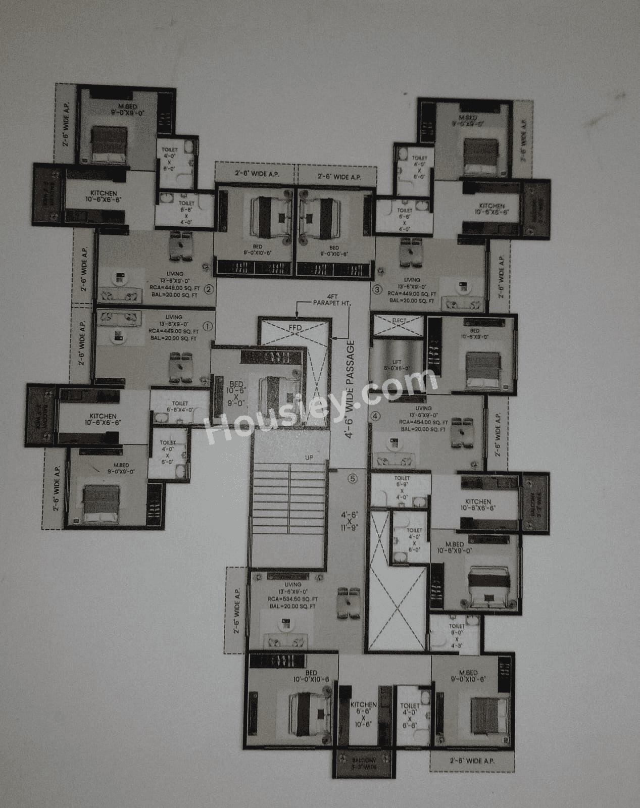 Kalyan Elite Floor plan 1