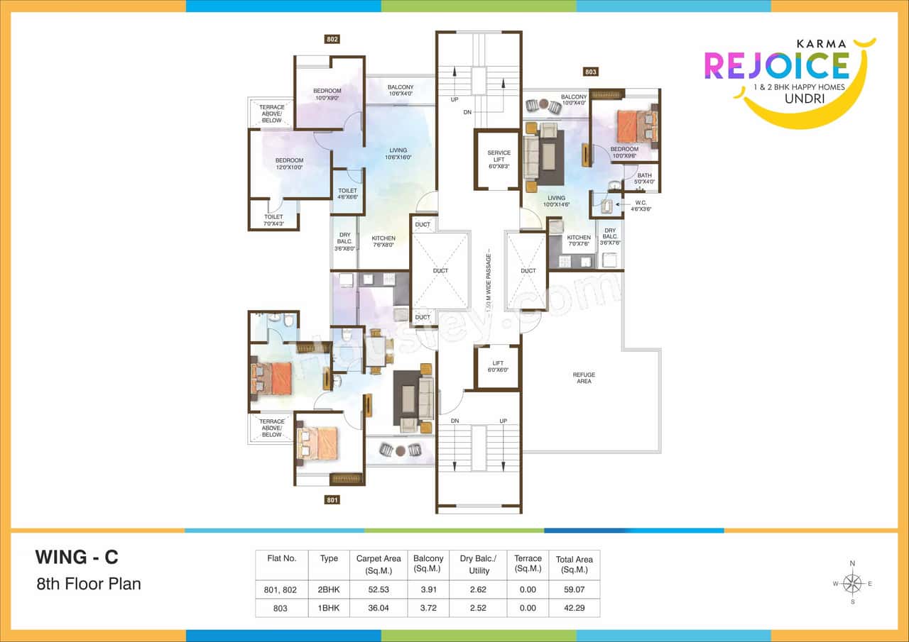 Karma Rejoice Floor plan 1
