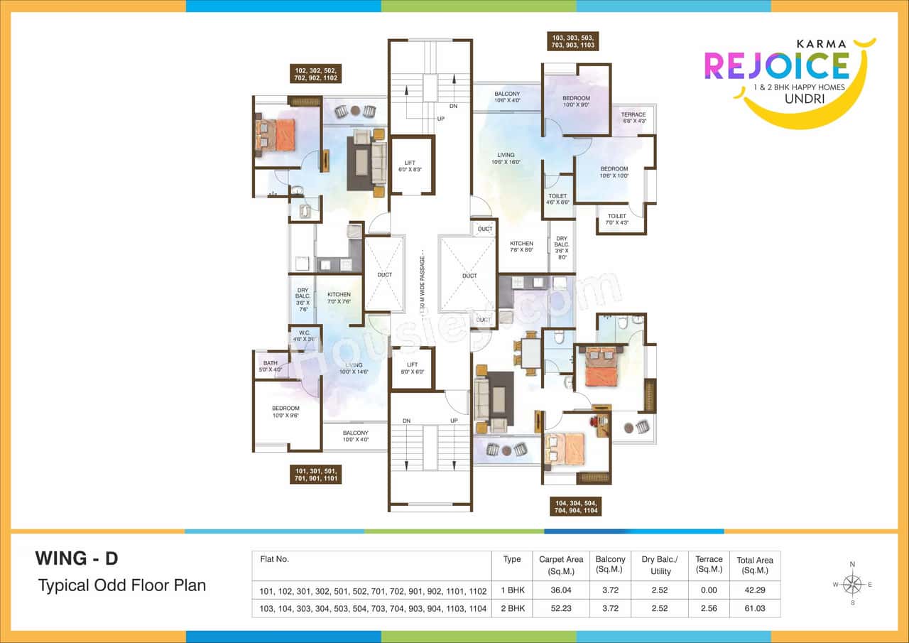Karma Rejoice Floor plan 6