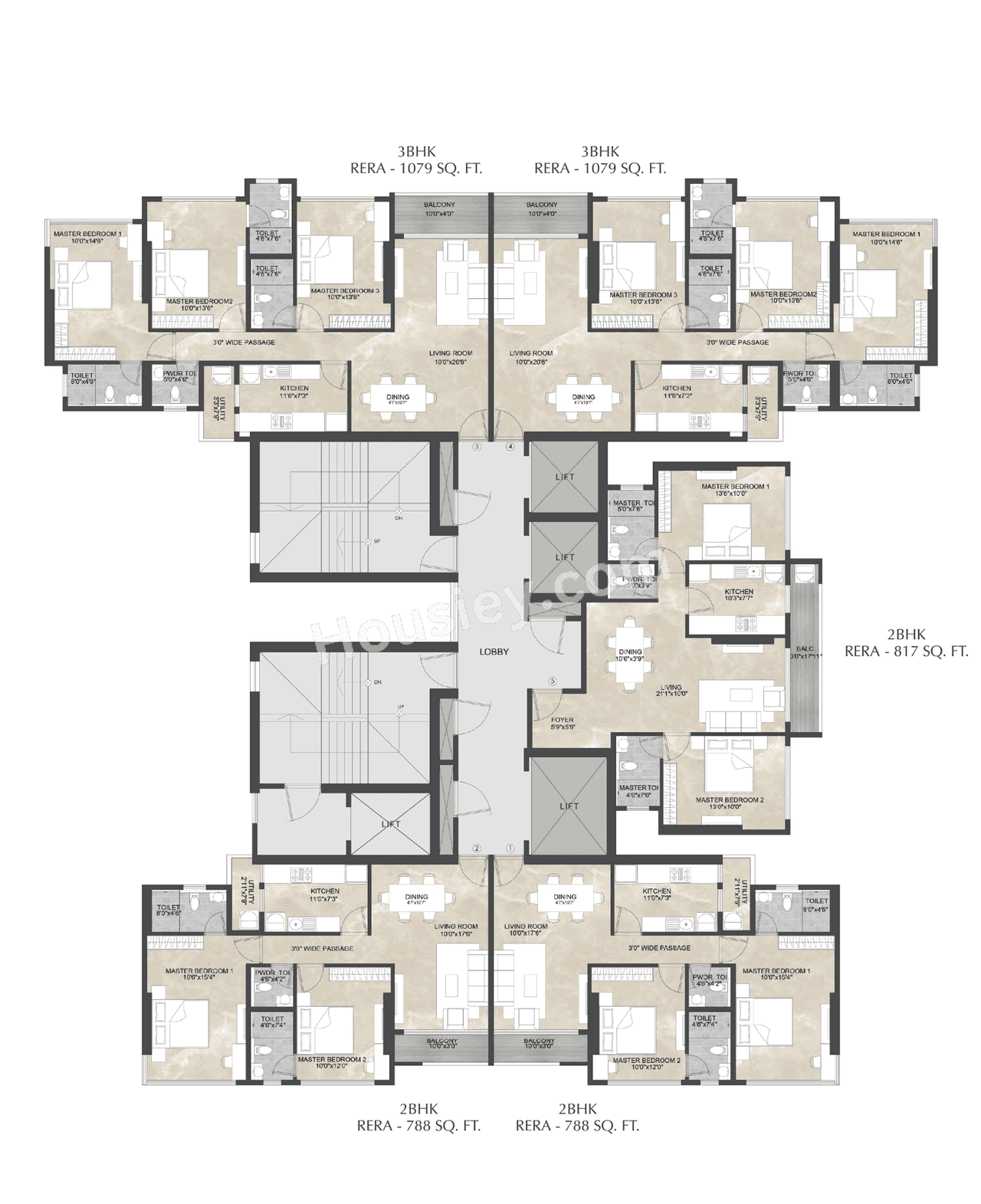 Kaustubh Breeze 91 Master Plan