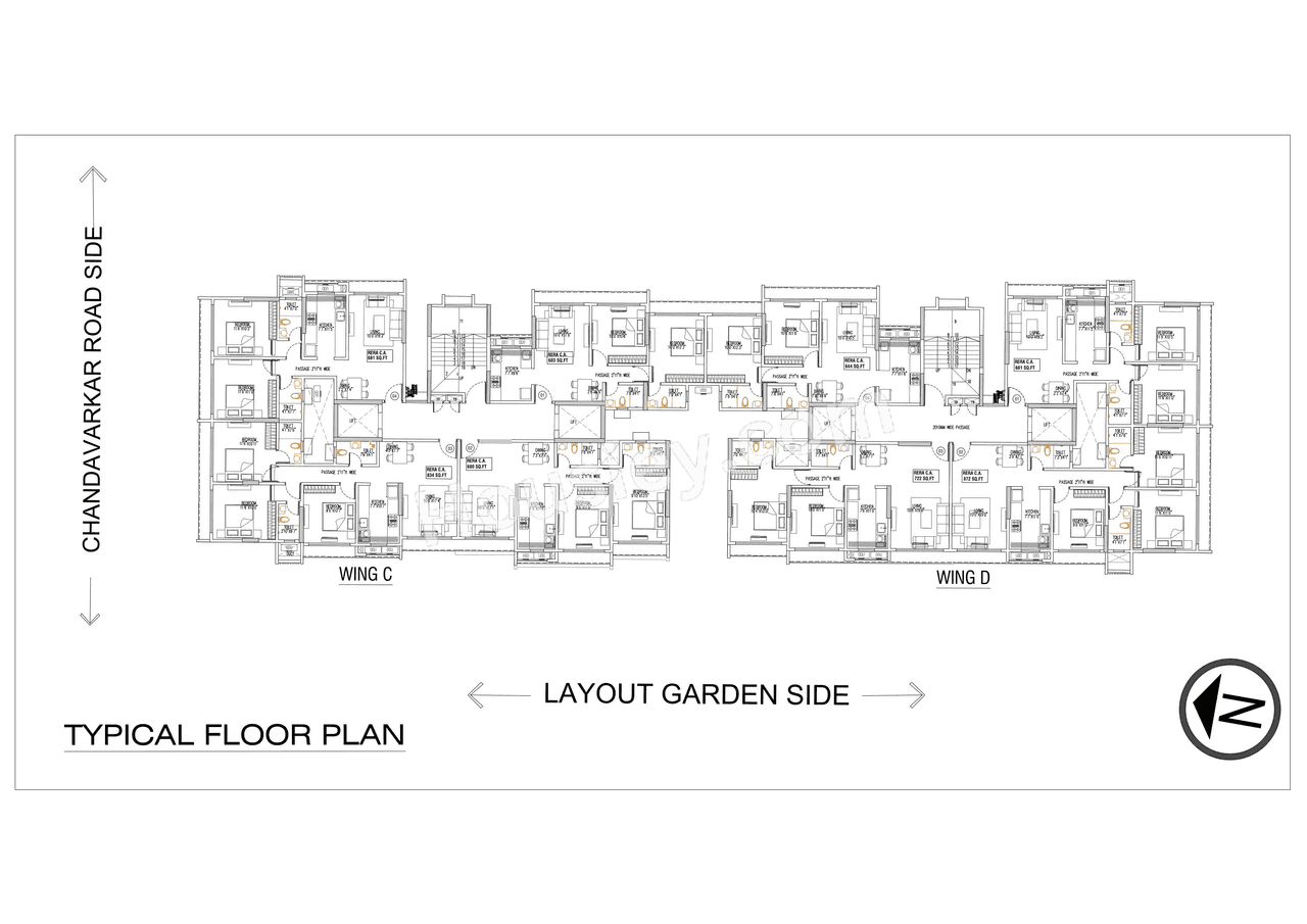 Kaustubh Park 91 Floor plan 1