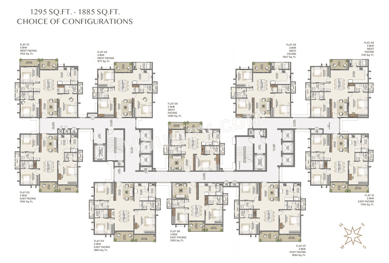 Keerthi Nandini The Ascent Floor Plan