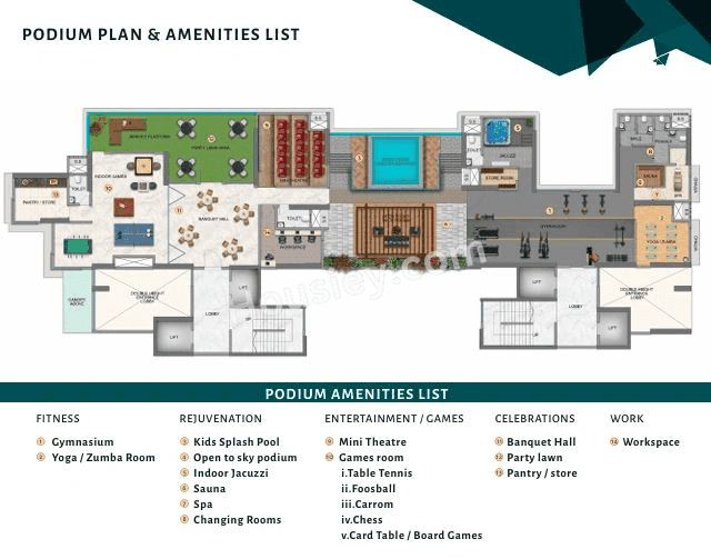 Kenarc Premia Floor plan 1