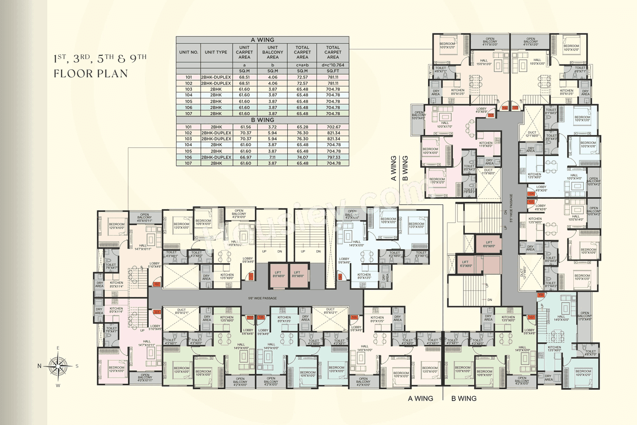Kera Tranquil Floor plan 1