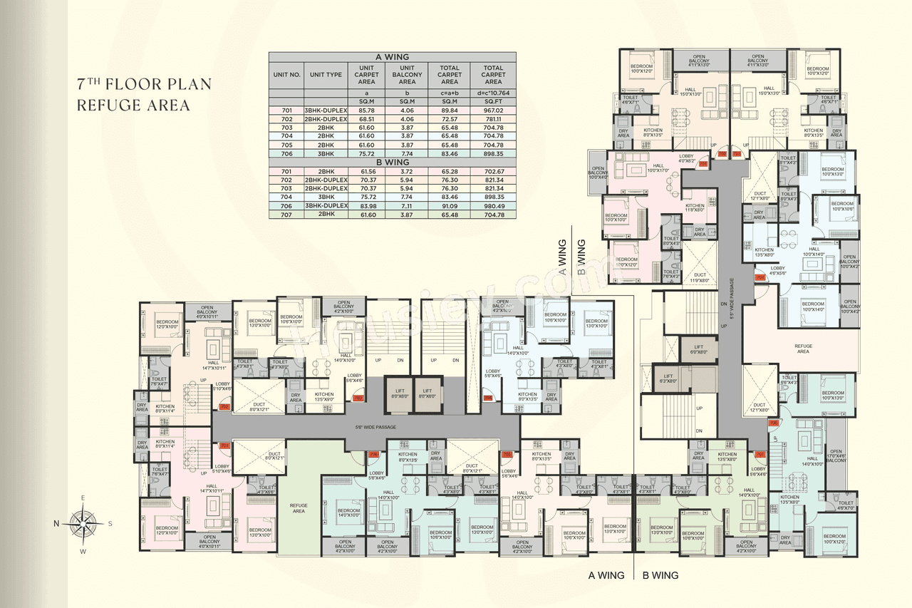 Kera Tranquil Floor plan 2