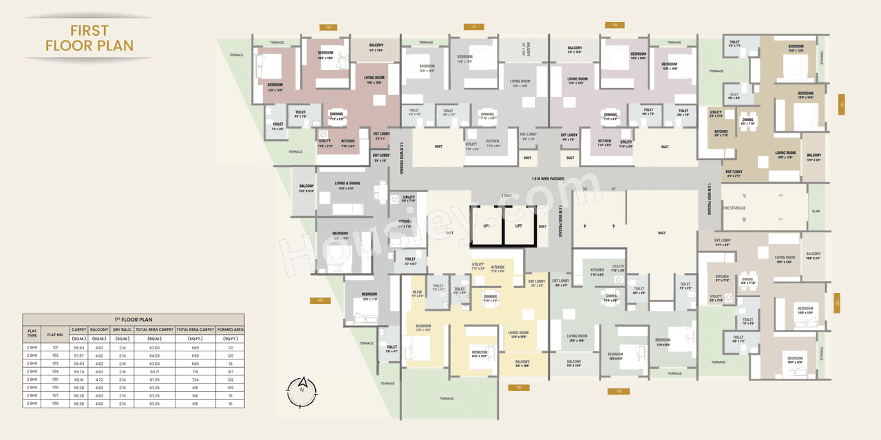 Khiwasara Nakshatra Floor plan 1