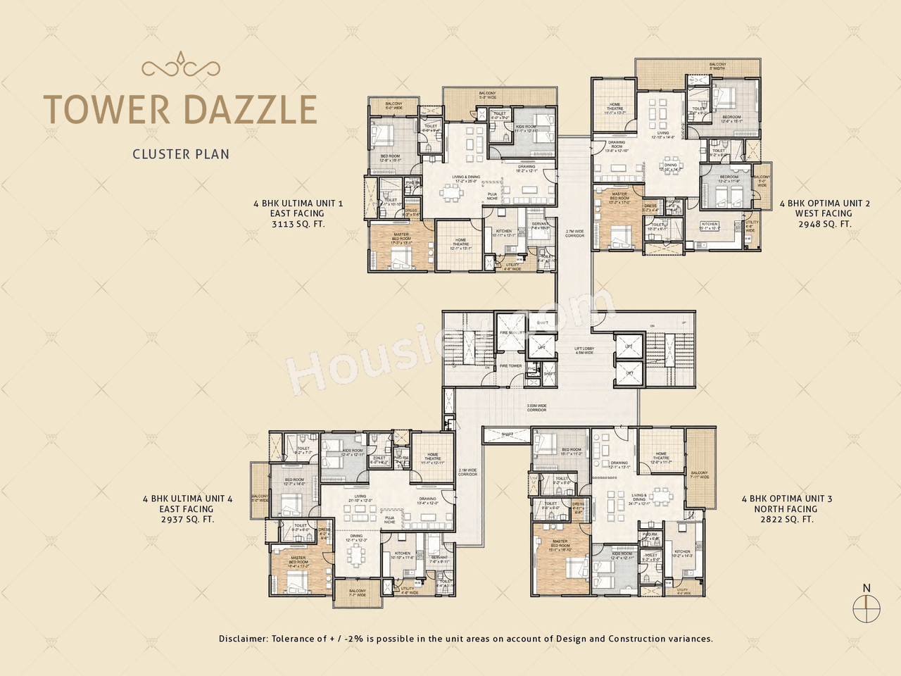 Kohinoor by Auro Reality Floor plan 1