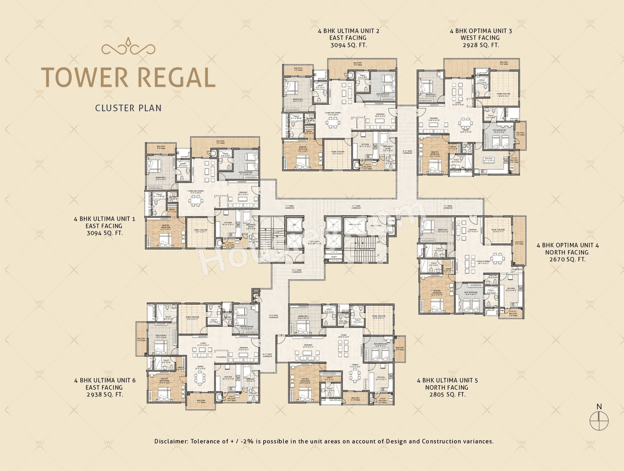 Kohinoor by Auro Reality Floor plan 7