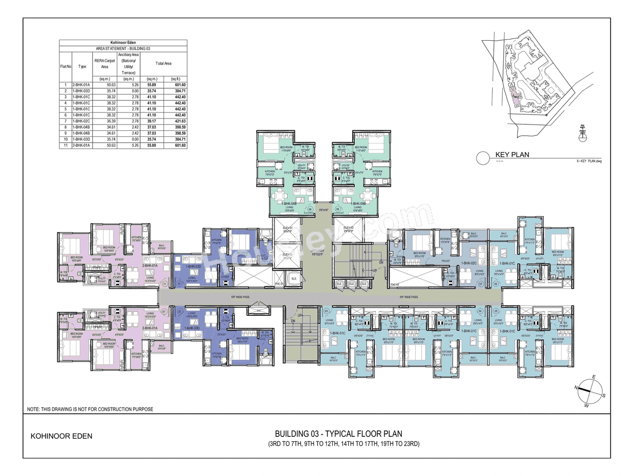 Kohinoor Eden Floor plan 1