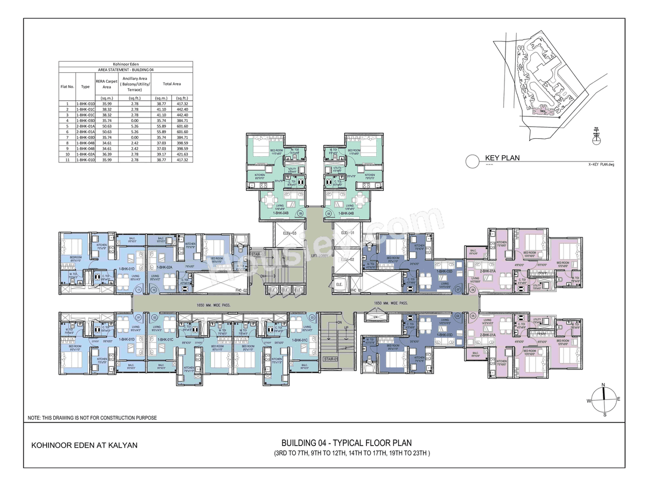Kohinoor Eden Floor plan 2