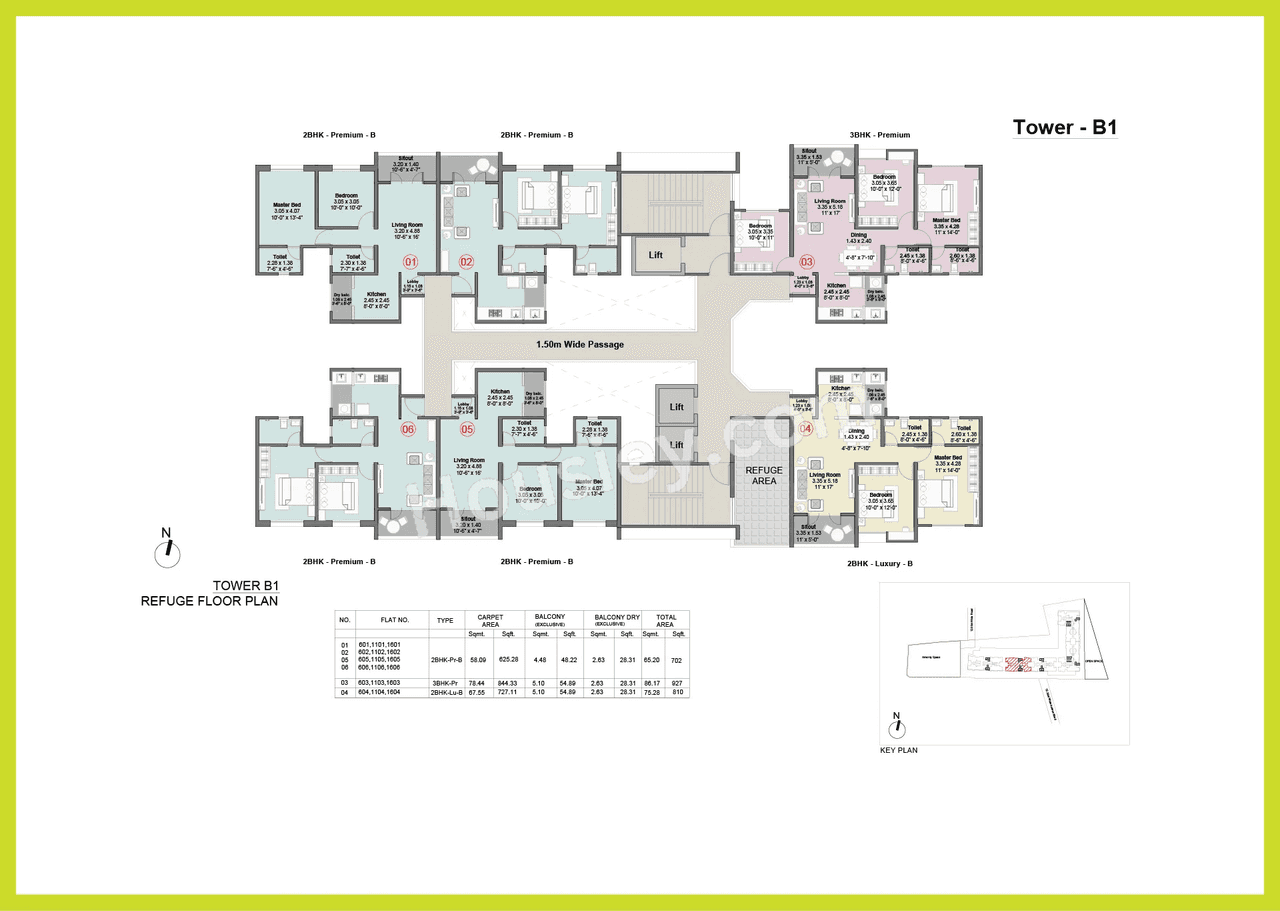Kohinoor Famville Floor plan 4