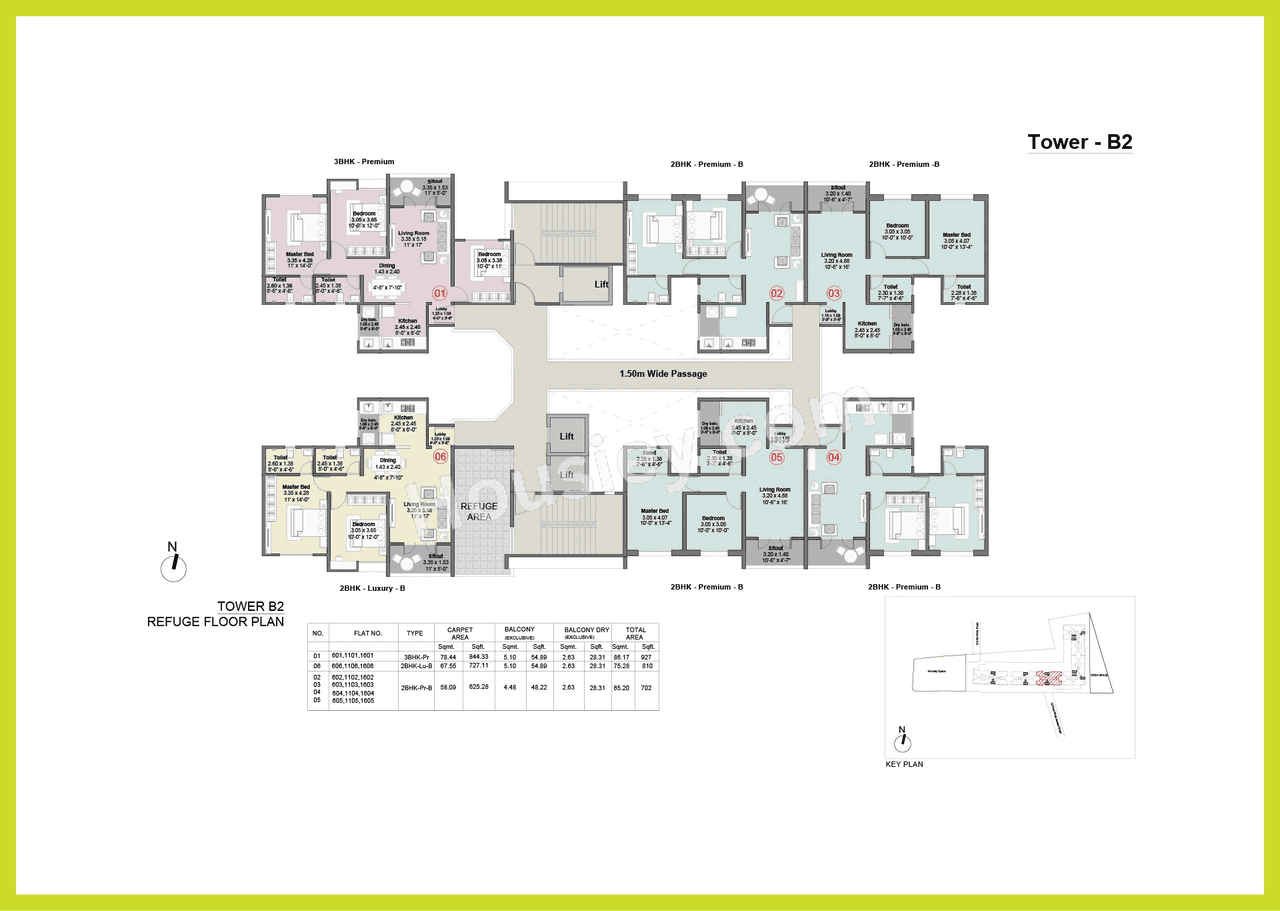 Kohinoor Famville Floor plan 6