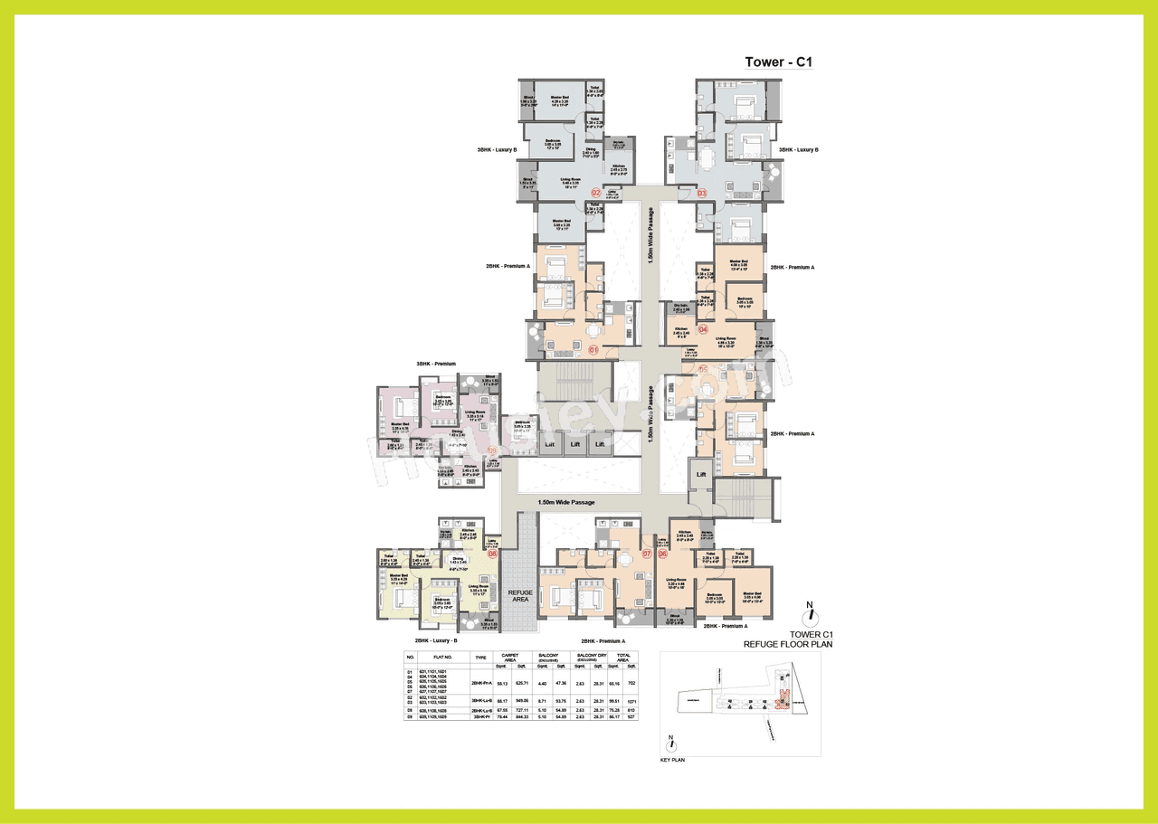 Kohinoor Famville Floor plan 10