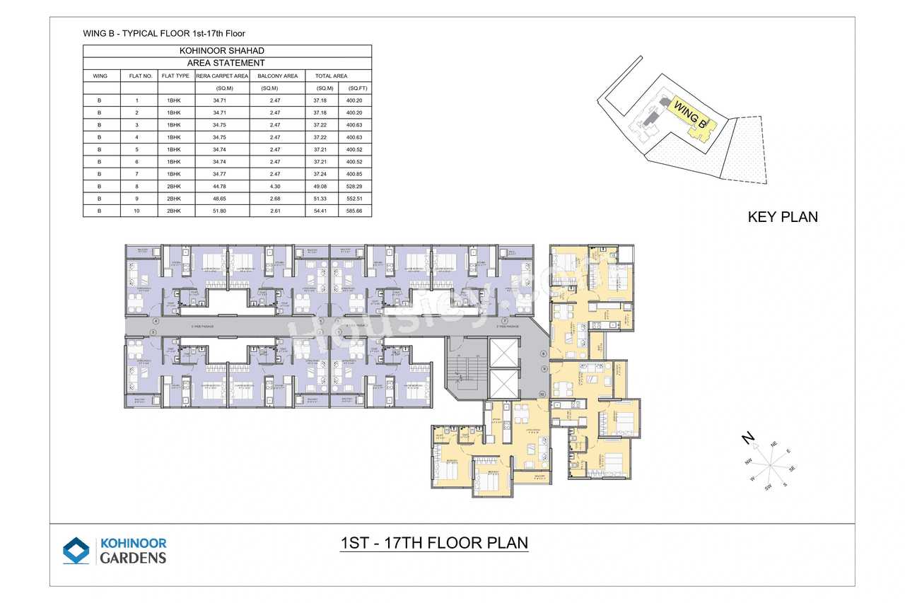 Kohinoor Gardens Floor plan 1
