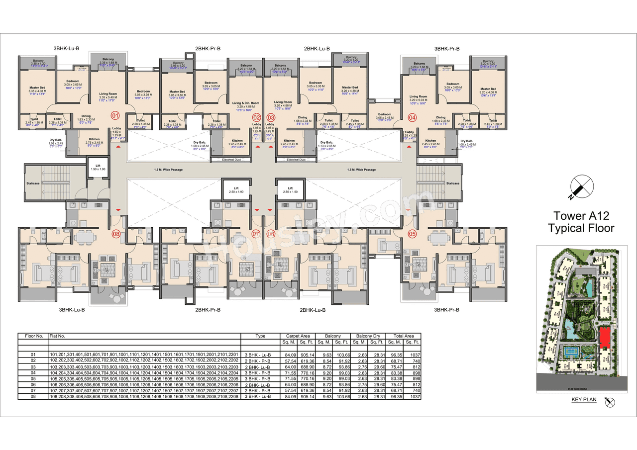 Kohinoor Kaleido Floor plan 4