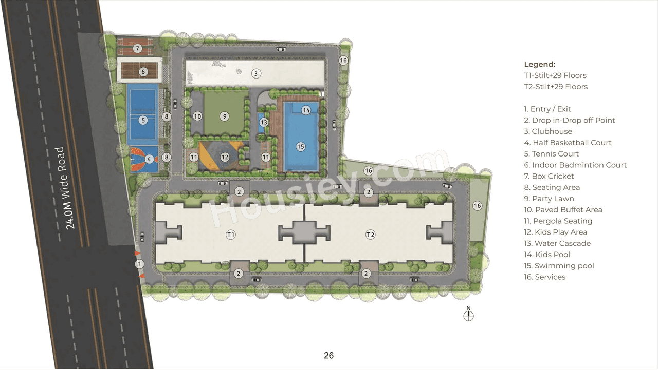 Kohinoor Royale Towers Master Plan