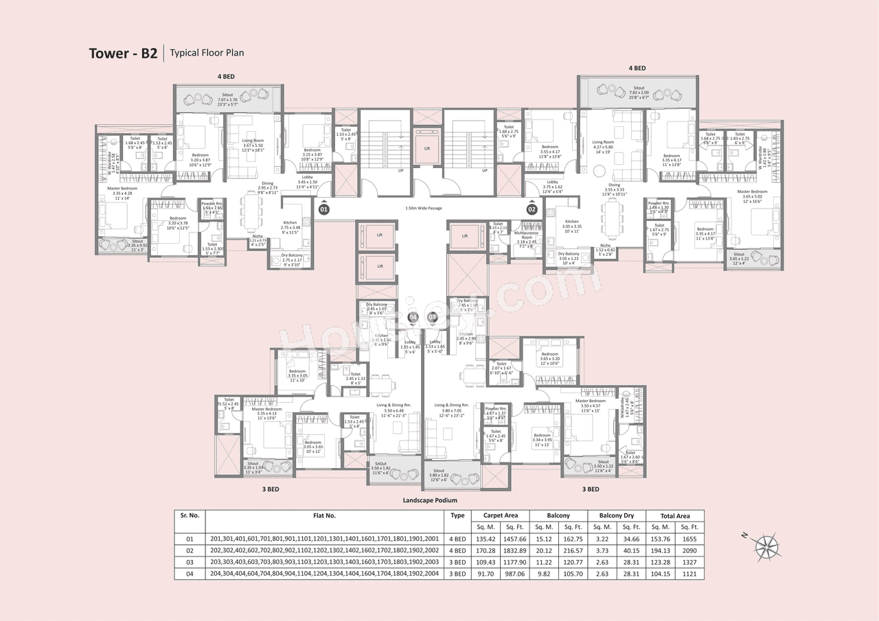 Kohinoor Satori Floor plan 3