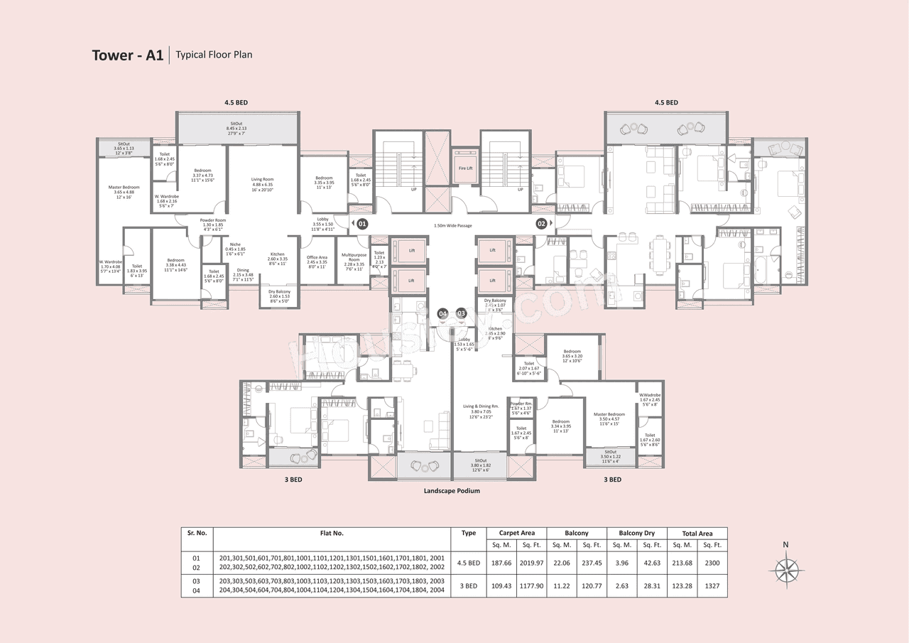 Kohinoor Satori Floor plan 9