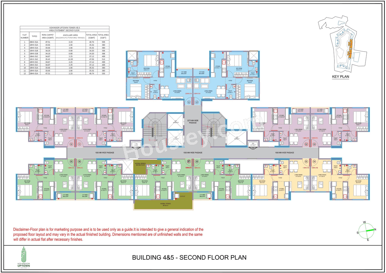 Kohinoor Uptown Floor plan 3