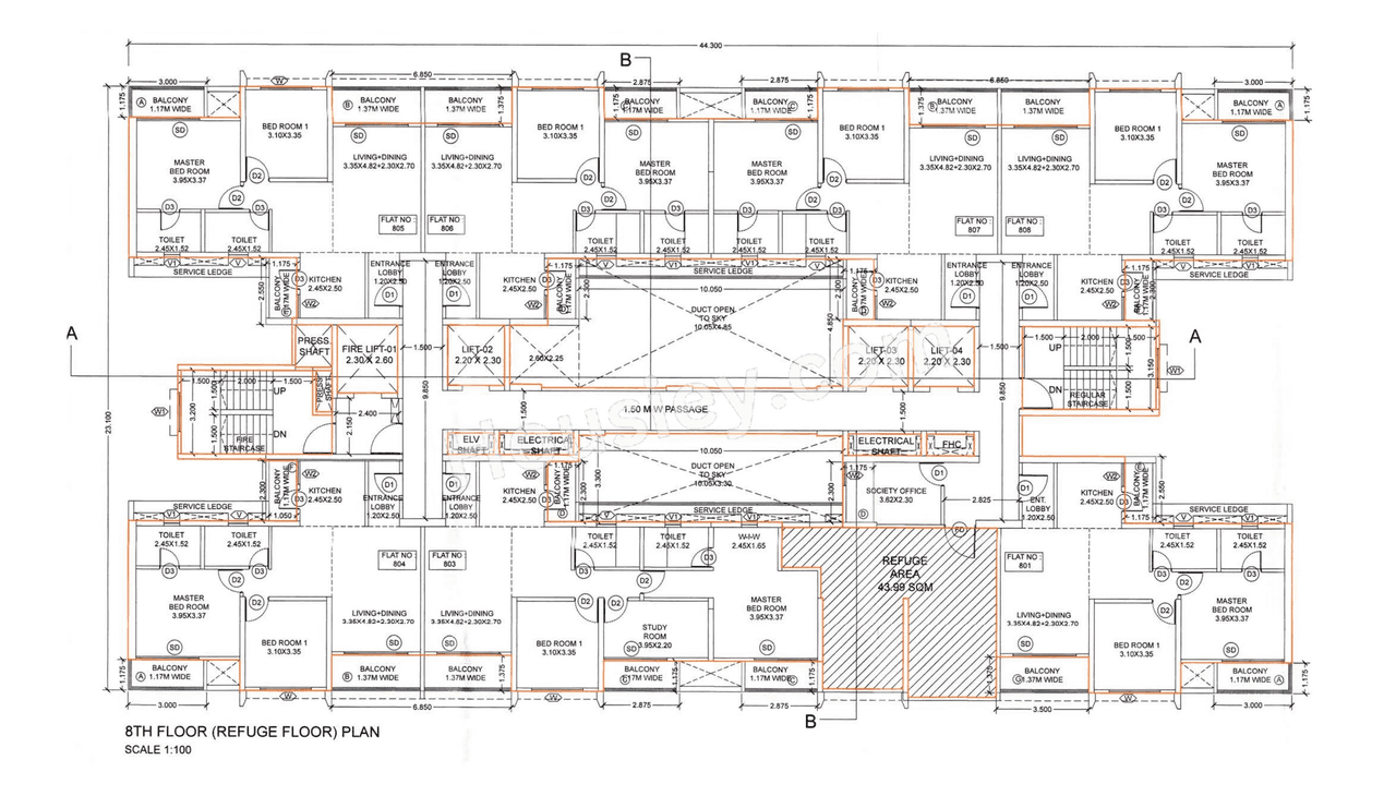 Kolte Patil Echoes Floor plan 2