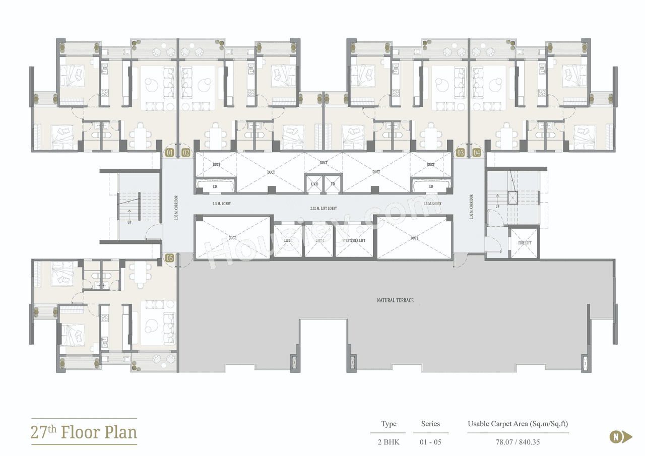 Kolte Patil La Vita Floor plan 4