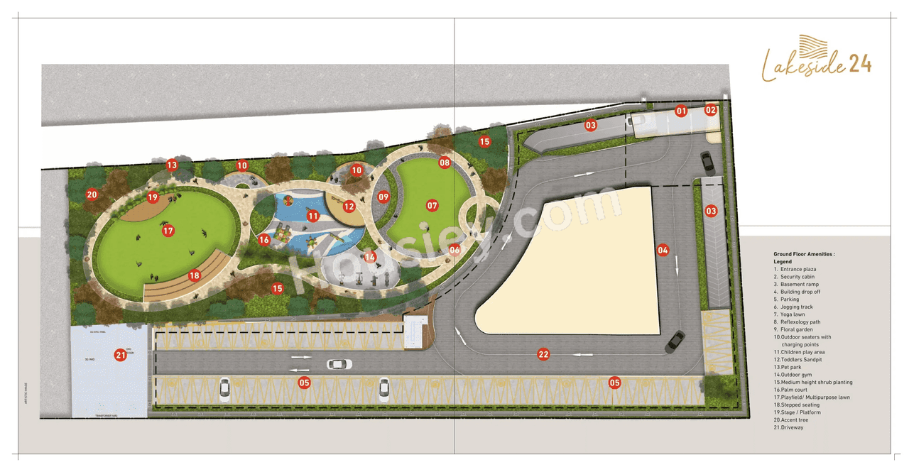 Kolte Patil Lakeside 24 Master Plan