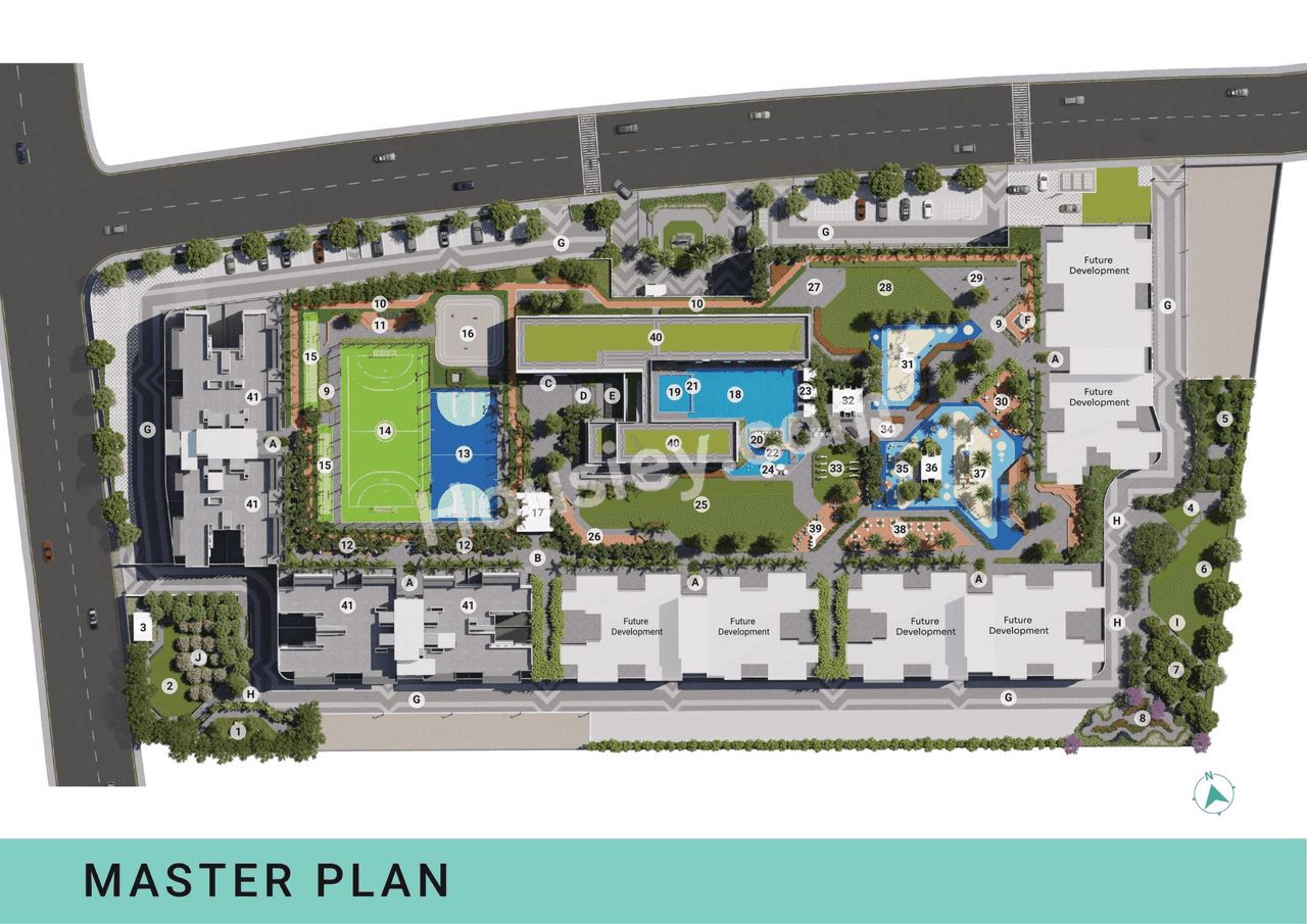 Kolte Patil R34 - DUET Floor plan 1