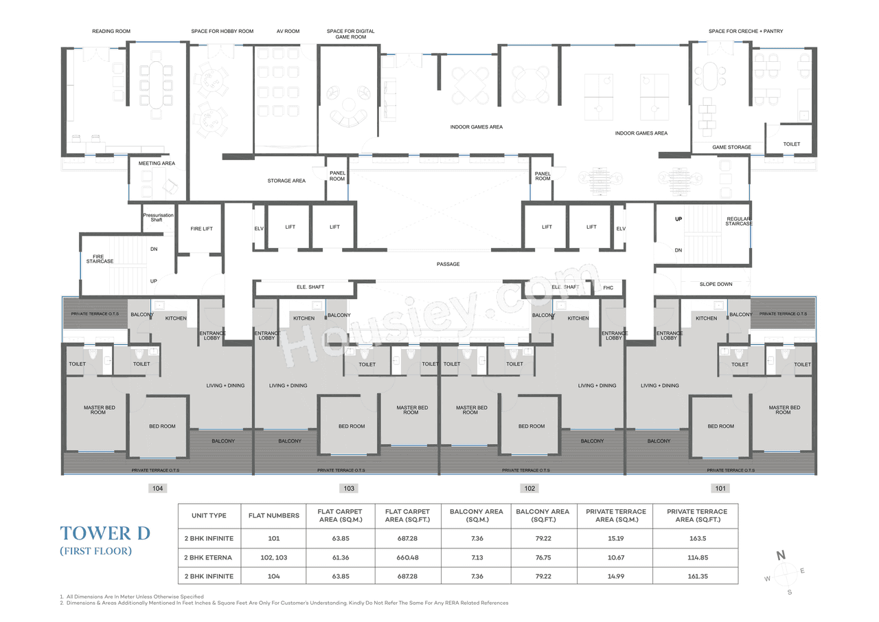 Kolte Patil R34 - DUET Floor plan 1
