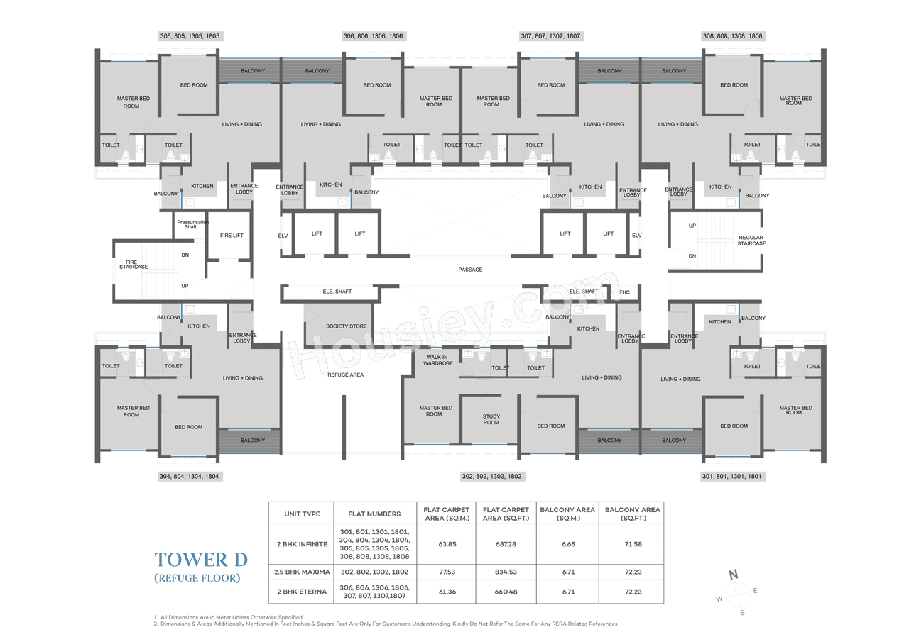 Kolte Patil R34 - DUET Floor plan 2