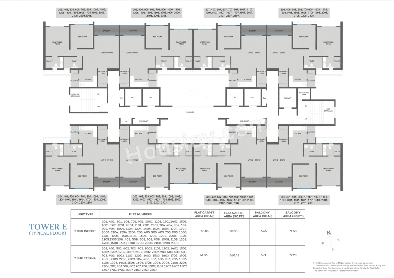Kolte Patil R34 - DUET Floor plan 6