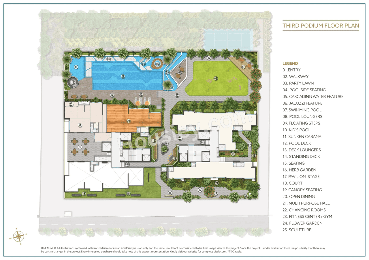 Kolte Patil Serenova Floor plan 1
