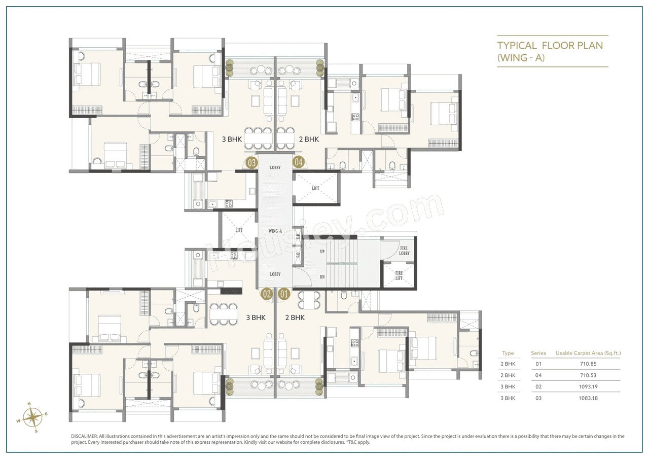 Kolte Patil Serenova Floor plan 4
