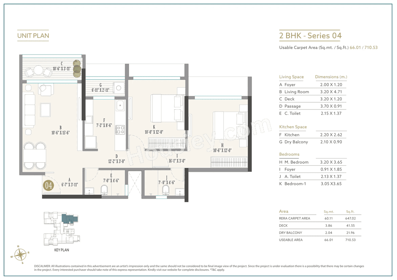 Kolte Patil Serenova Floor plan 6