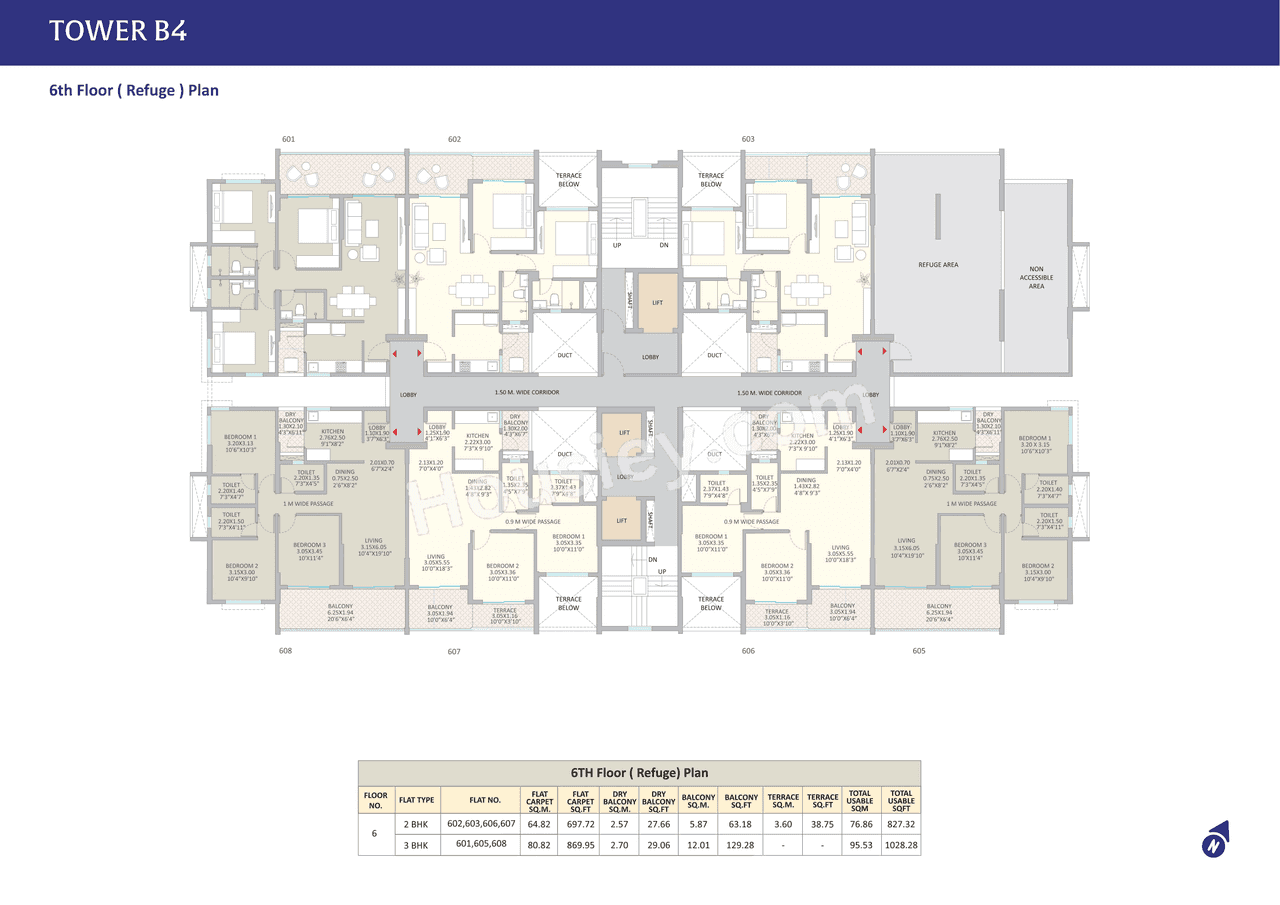 Kolte Patil Springshire Floor plan 4