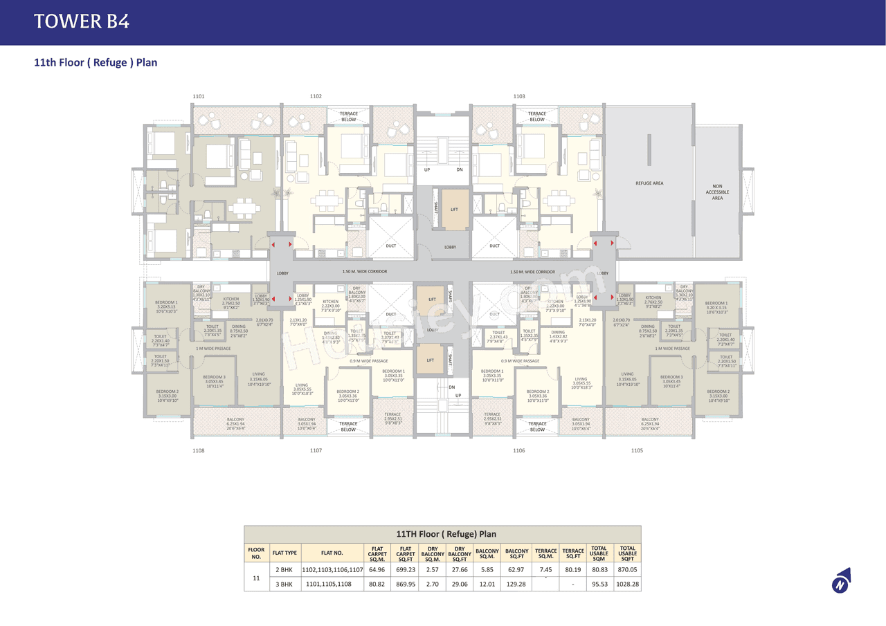 Kolte Patil Springshire Floor plan 5