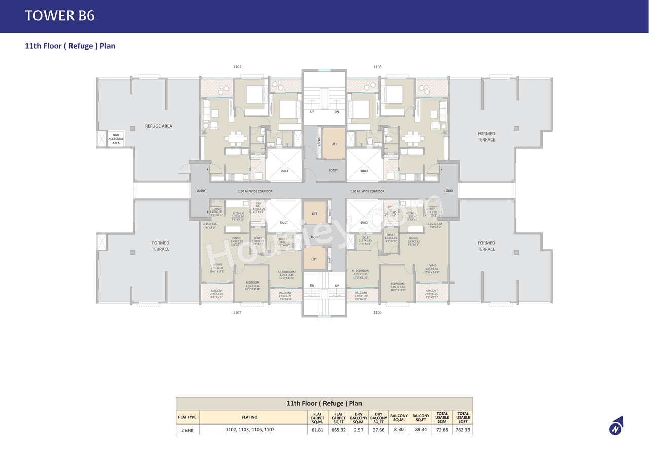 Kolte Patil Springshire Floor plan 7
