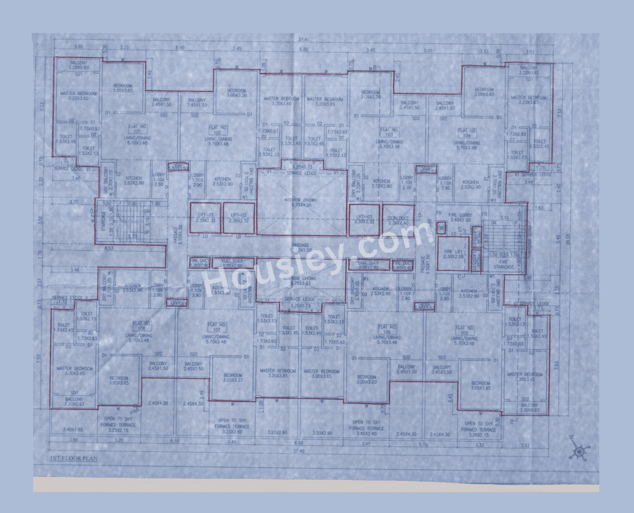 Kolte Patil The Winds Floor plan 2