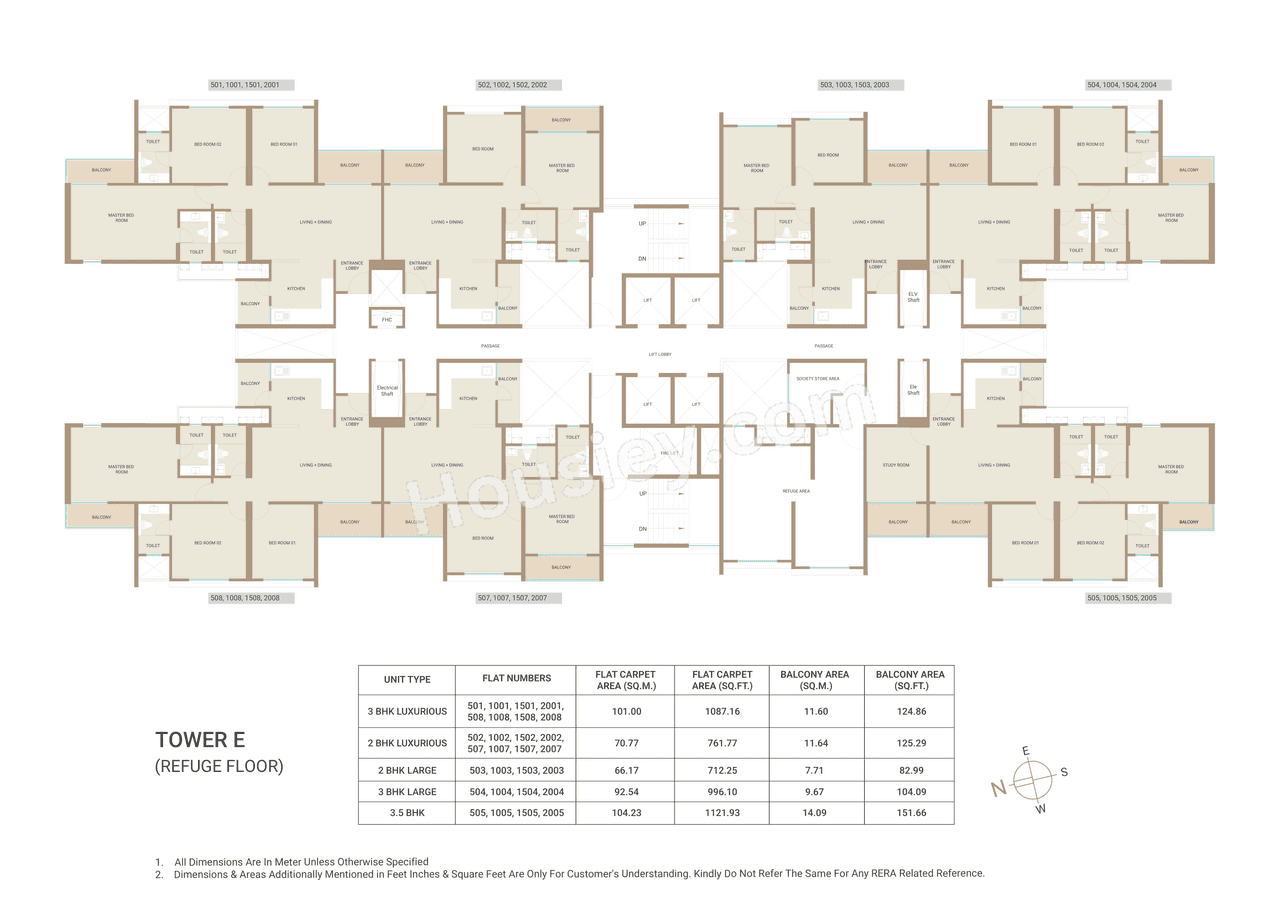 Kolte Patil XTRA Floor plan 5