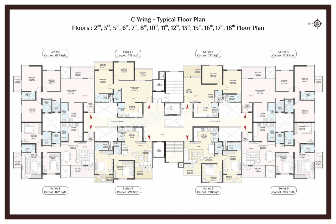 Koral Aeternaa Floor plan 1