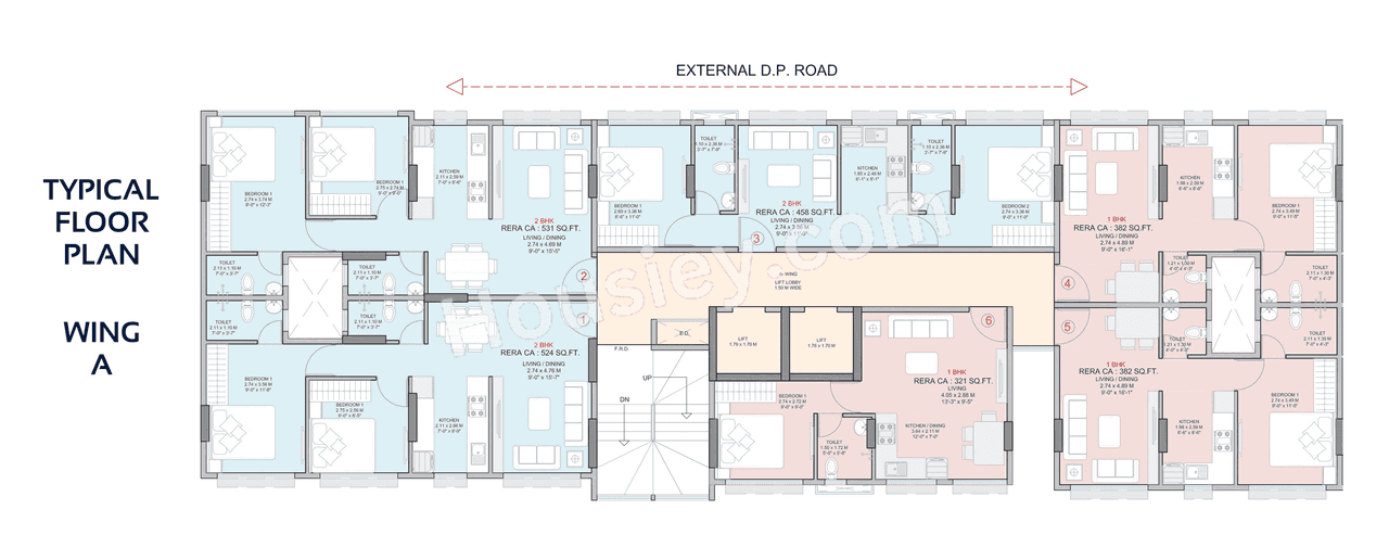 Kripa Elysium Floor plan 1