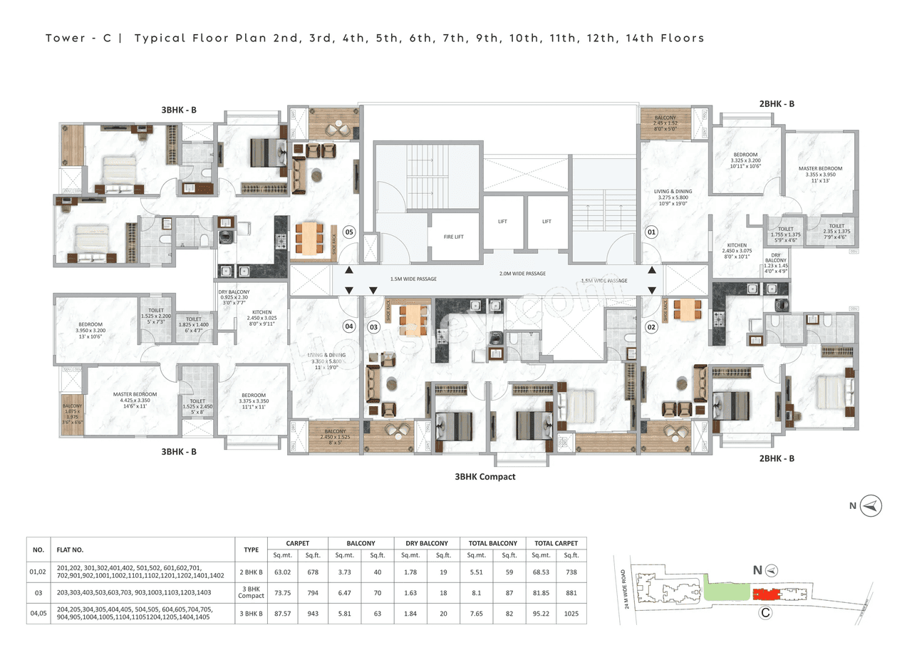 Krisala 41 Aventis Floor plan 7