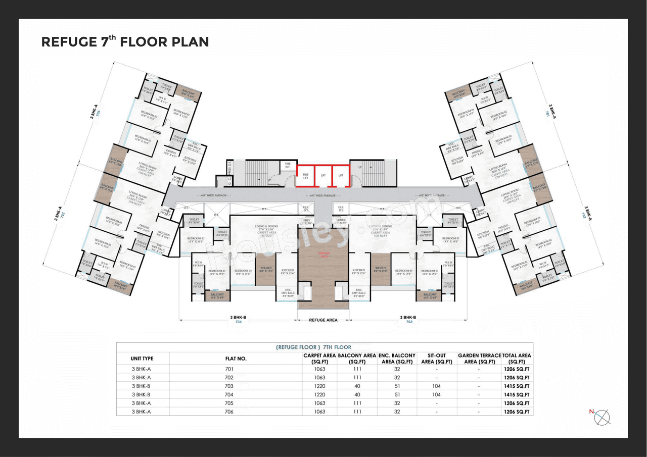 Krishna Sai Palladium Floor plan 3