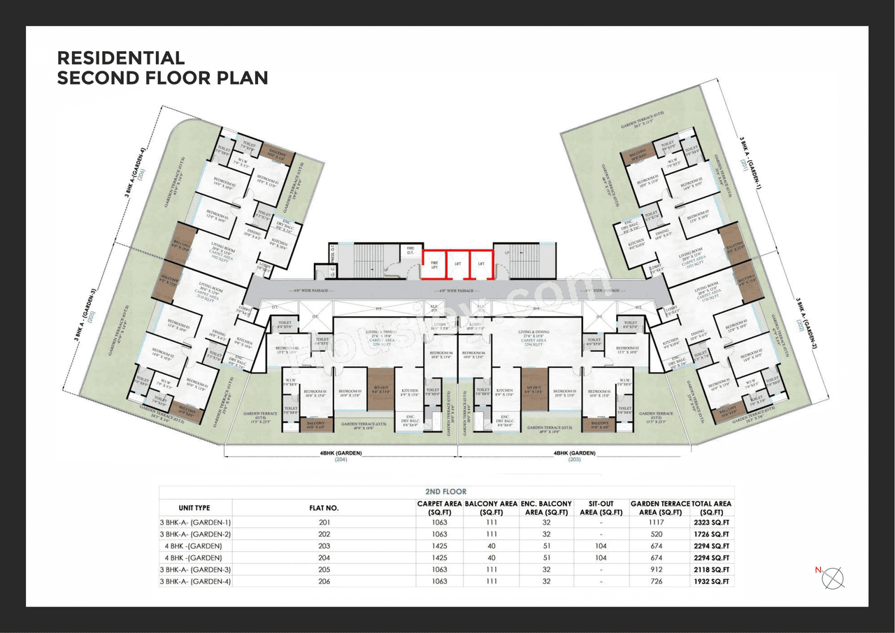 Krishna Sai Palladium Floor plan 4