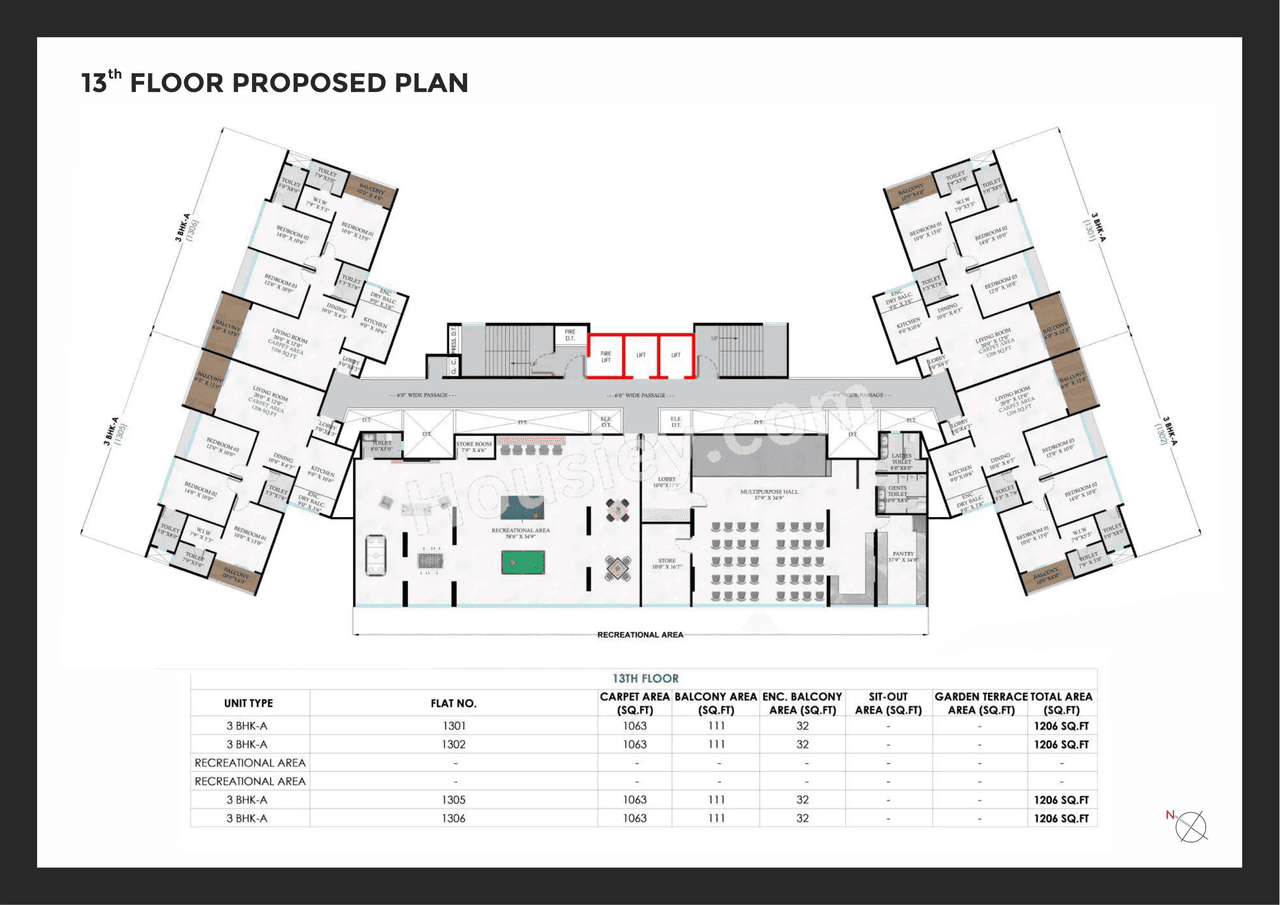 Krishna Sai Palladium Floor plan 5