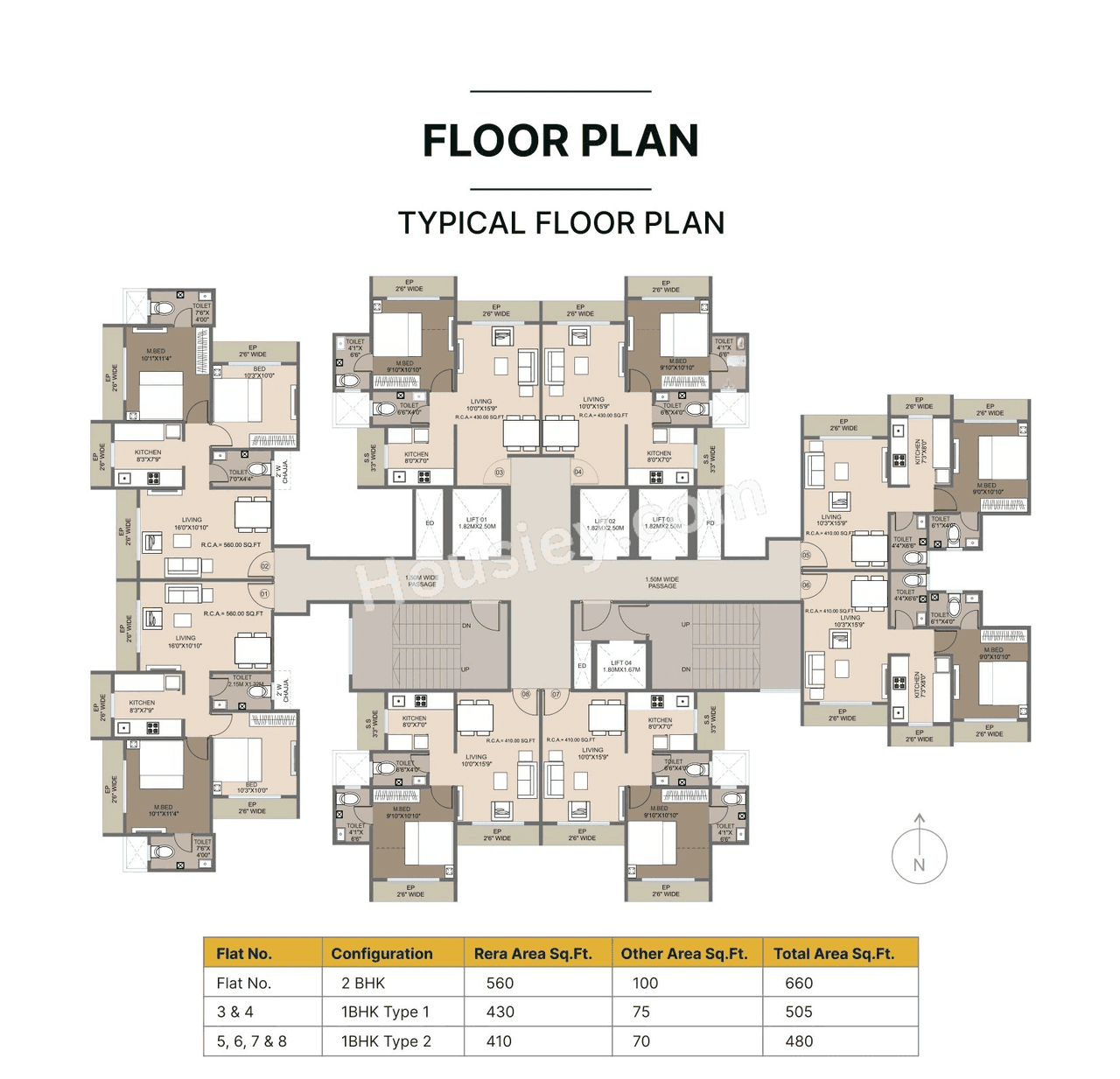 Krishna Trident Floor plan 1
