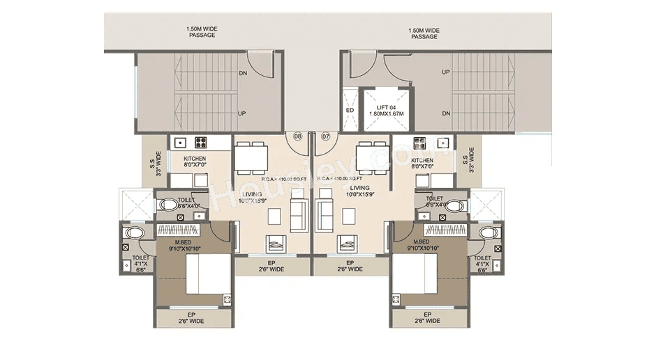 Krishna Trident Floor plan 2
