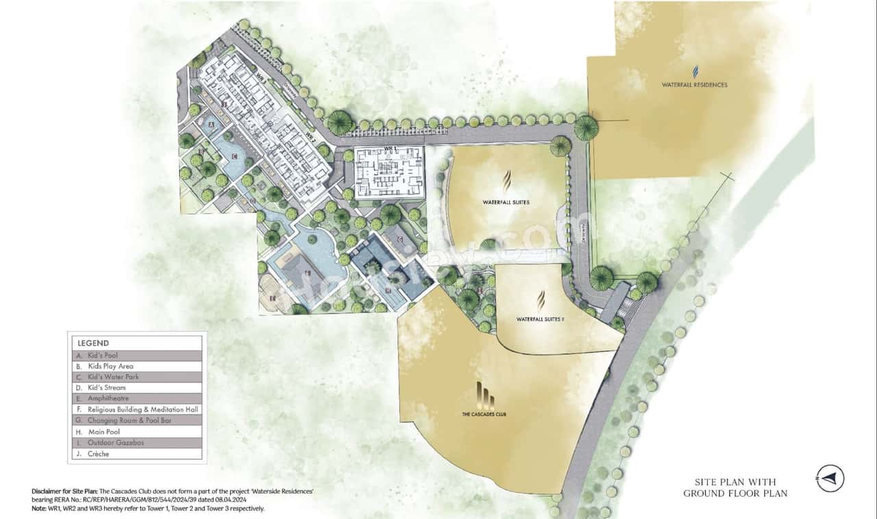 Krisumi Waterside Residencies Master Plan