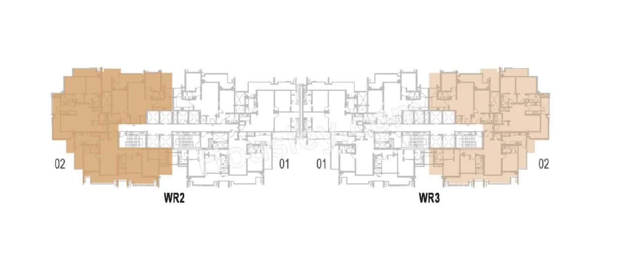 Krisumi Waterside Residencies Floor plan 1
