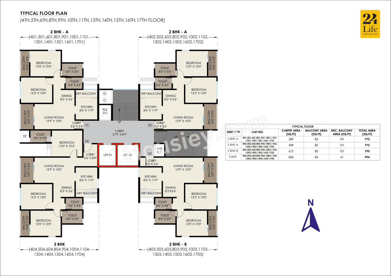 Kshitej 24Life Altaa Master Plan