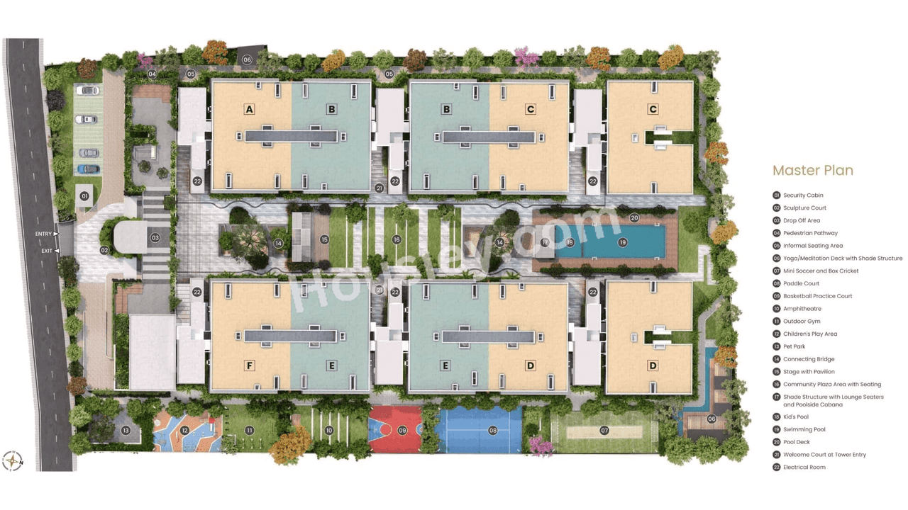 Kumar Plumeria Master Plan